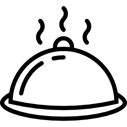 Authentic Italian pizza icon